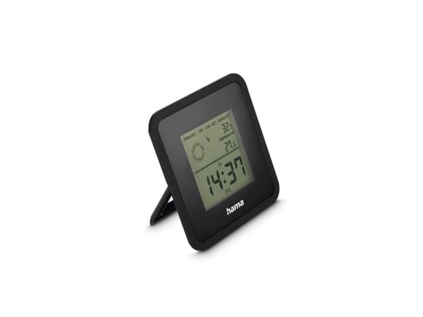 Hama Borneo, Svart, Inne hygrometer, Inne Termometer, Hygrometer, F, °C, 105 mm, 85 mm