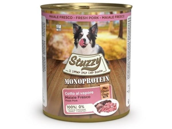 Stuzzy STUZZY for hunder Monoprotein Svinekjøtt 800g