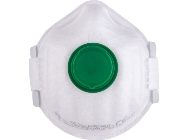 PRO støvmaske filter FS-20V FFP2 nr D (3 stk, ventil), CE