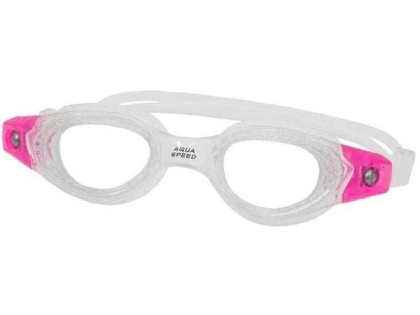Aqua-Speed svømmebriller Aqua Speed Pacific Jr hvit/rosa (6144-63)