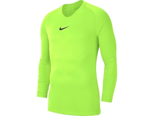 T-skjorte for menn Nike Dry Park First Layer JSY LS limonkowa AV2609 702 (M)
