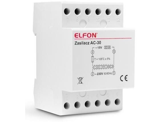 UPS Elfon nätadapter AC-30 15V 2A OPTIMA