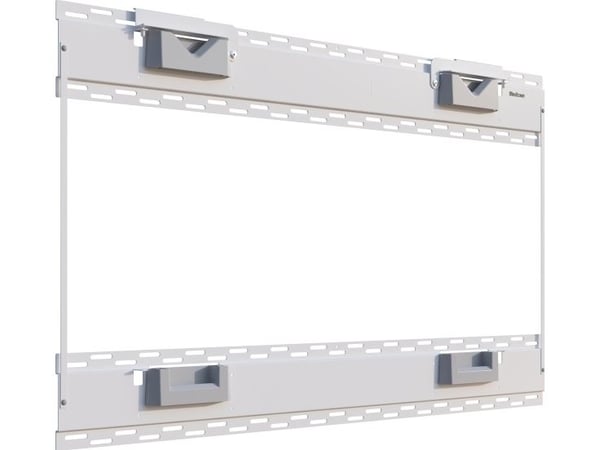 Steelcase Roam -kokoelma – Kiinnikkeet – interaktiiviselle taululle – arktinen valkoinen, Microsoft-harmaa – näytön koko: 85" – seinäasennettava – ...