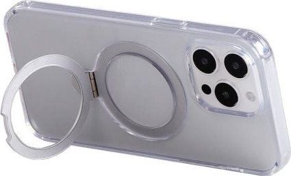 Asia Joyroom JR-BP004 magneettinen suojaava puhelimen kotelo pidike Apple iPhone 15 Pro läpinäkyvä