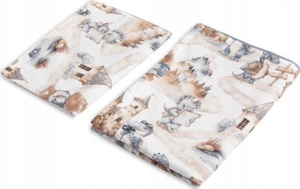 Sensillo POSCIEL 2-del. SMOKI jeans 100x135 cm