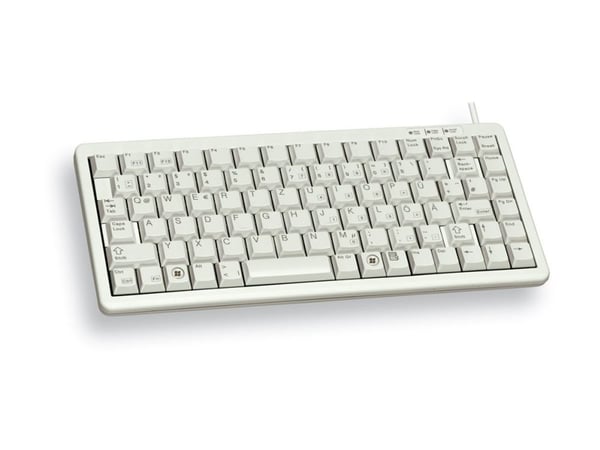CHERRY Compact-näppäimistö G84-4100 - Näppäimistö - USB - ranska - ranskankielinen