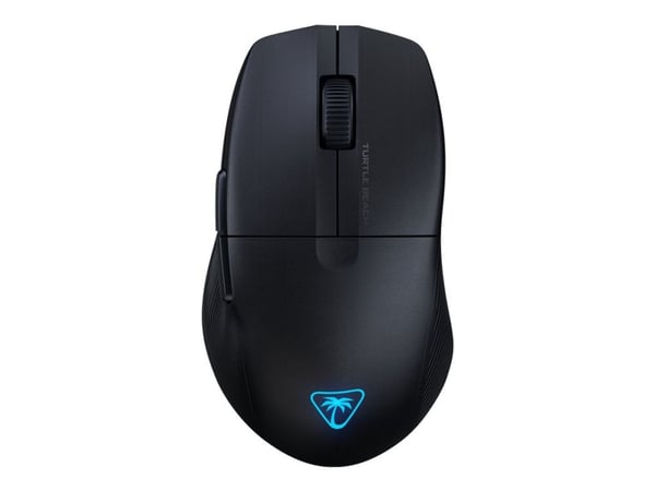 Turtle Beach Pure Air - Mus - ergonomisk - optisk - trådløs, kablet - Bluetooth, 2.4 GHz, USB-C - USB trådløs mottaker - svart
