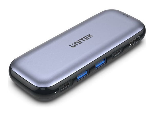 Unitek uHUB H6 - Dokkingstasjon - USB-C 3.2 Gen 2 - HDMI
