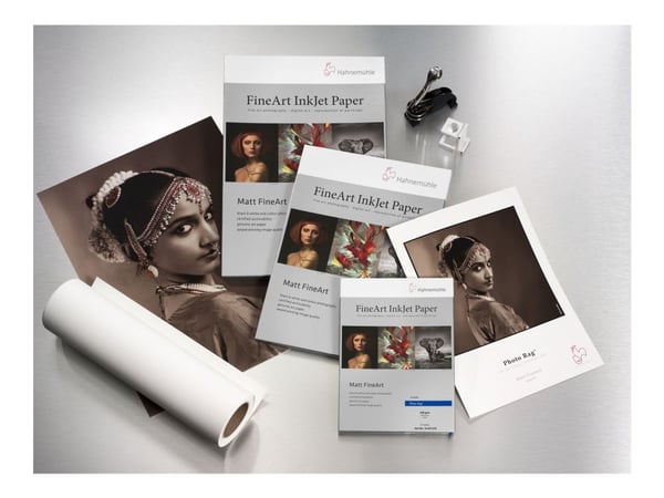 Hahnemühle Digital FineArt Photo Rag - Matt - 480 mikroner - hvit - A4 (210 x 297 mm) - 308 g/m² - 25 ark finkunstfotofillepapir