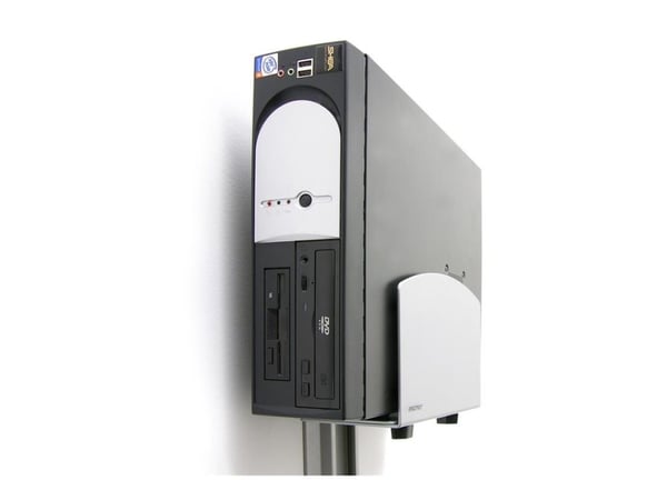 Ergotron Vertical Universal CPU Holder, 18 kg, Hopea, 3,04 kg, 140 x 268 x 203 mm, 4,5 kg