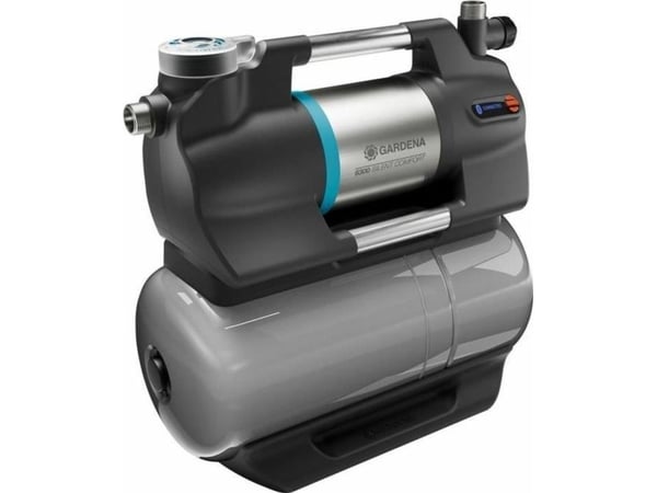 Gardena Pressure Tank Unit 6300 SilentComfort, 1050 W, AC, 4,9 stang, 6300 l/t, IPX4, Sort, Grå