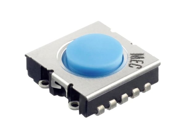 MEC 6CJ2NOPR Dualmec 6C-sarjan kytkin 24 V 50 mA Painike (L x S x K) 8 x 8 x 3,50 mm IP67 1 kpl 1 kpl