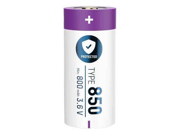 Ansmann 1300-0017, Oppladbart batteri, Lithium-Ion (Li-Ion), 3,6 V, 1 stykker, 850 mAh, 3,06 Wh
