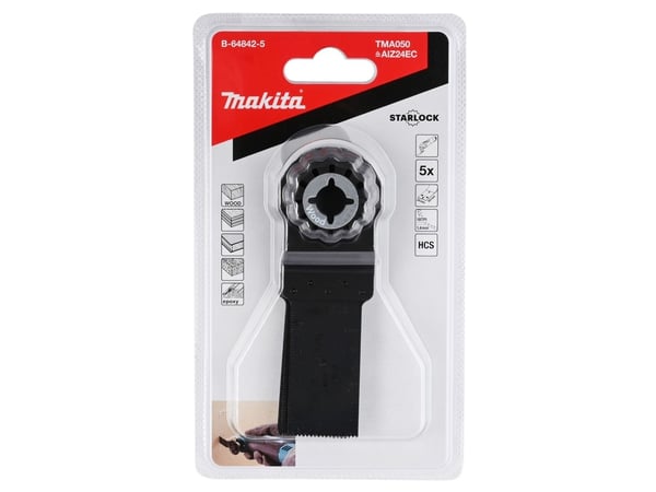 Makita B-64842-5 Pistosahanteräsarja 5 kpl