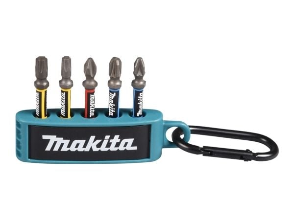 Makita Impact Premier - Spissett for støtskrutrekker - 5 deler - torx, phillips, pozidriv - T25, T30, PH2, PZ2, PZ3 - heksagonal - lengde: 50 mm