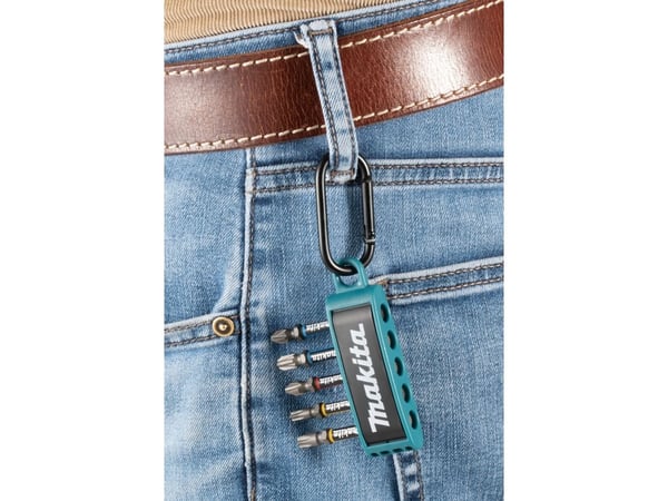 Makita Impact Premier - Spissett for støtskrutrekker - 5 deler - torx, phillips, pozidriv - T25, T30, PH2, PZ2, PZ3 - heksagonal - lengde: 50 mm