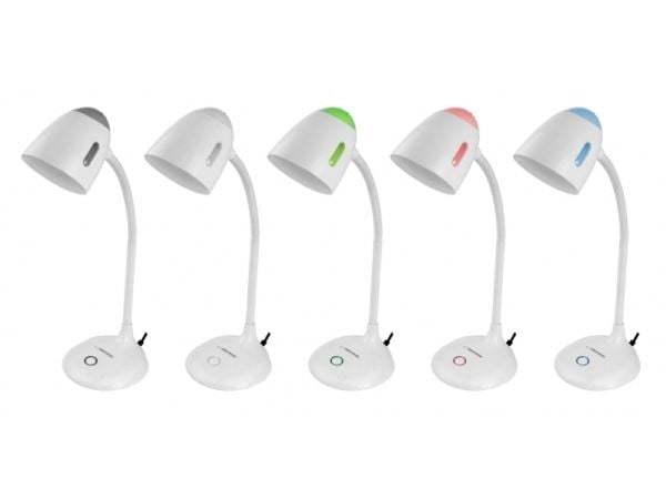 Esperanza ELD110W, Vit, E27, 1 lampor, 12 W, LED, Knappar