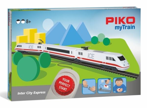 PIKO 4015615570943, Togmodell, HO (1:87), Alle kjønn, 8 år, Sort, Rød, Hvit, DC