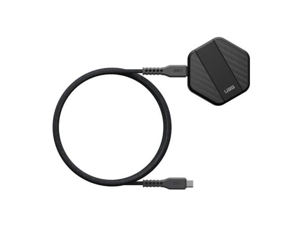 Urban Armor Gear 9B4410114042, Sisä, USB, Langaton lataus, 1,22 m, Musta
