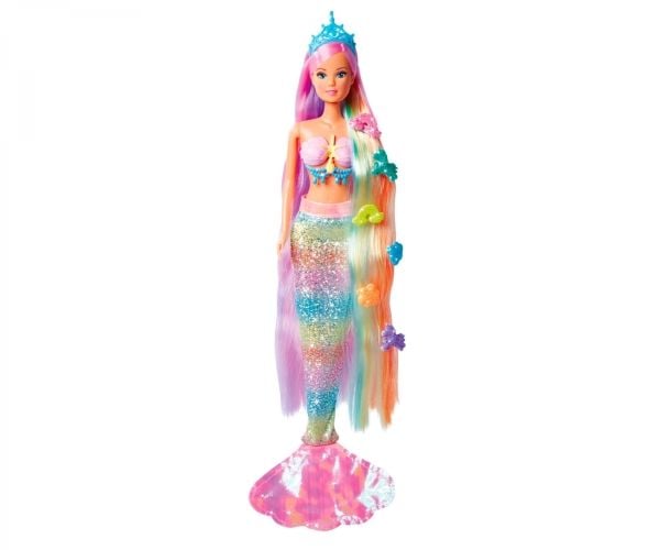 Simba Toys Steffi LOVE Mermaid, Muotinukke, Naaras, 3 vuosi/vuosia, Poika/tyttö, 116 g, Valikoidut värit Simba Toys Steffi LOVE Mermaid, Muotinukke, Naaras, 3 vuosi/vuosia, Poika/tyttö, 116 g, Valikoidut värit