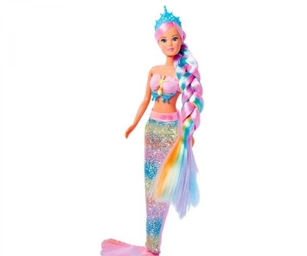 Simba Toys Steffi LOVE Mermaid, Muotinukke, Naaras, 3 vuosi/vuosia, Poika/tyttö, 116 g, Valikoidut värit