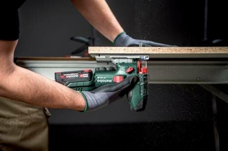 Metabo ST 18 L 90, Toppgrep, Sort, Grønn, Rød, Aluminium, Stål, Tre, 3000 spm, 9 cm, 750 spm