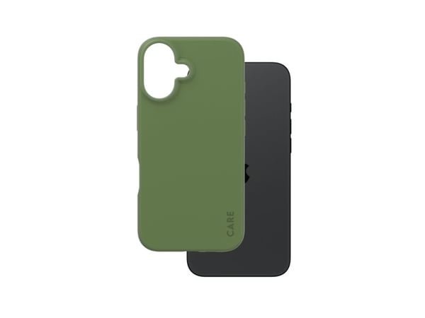 PanzerGlass CARE™ by ® Case Green iPhone 16, Suojus, Apple, Apple - iPhone 16, Vihreä