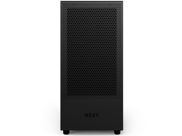 NZXT H series H5 Flow - Mid tower - utvidet ATX (E-ATX) - sidepanel med vindu (herdet glass) - ingen strømforsyning - svart - USB/lyd
