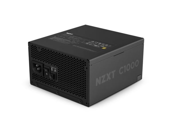 NZXT C-Series C1000 - Strømforsyning (intern) - ATX12V 3.1/ EPS12V 2.92 - 80 PLUS Gold - AC 100-240 V - 1000 watt - aktiv PFC - Europa - matt svart
