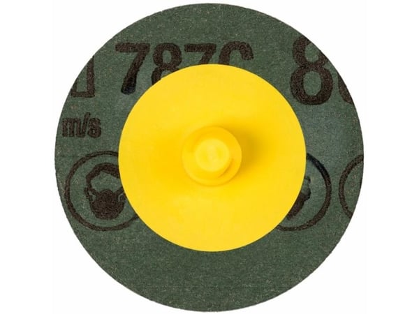 3M 7100100962, Slipehjul, Aluminium, Rustfritt stål, Svart, Rød, Gult, Rund, 5,08 cm, 1 stykker