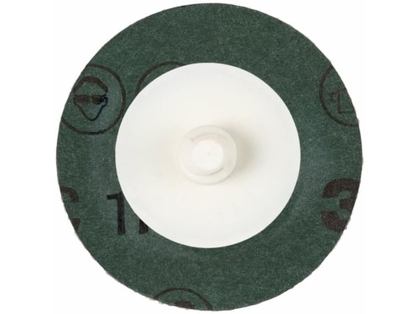 3M 7100100964, Slipehjul, Aluminium, Rustfritt stål, Svart, Rød, Rund, 5,08 cm, 1 stykker