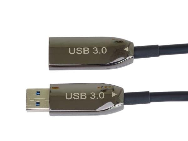 PremiumCord forlengelse optisk AOC-kabel USB 3.0 A/Hann - A/Hunn, 10m