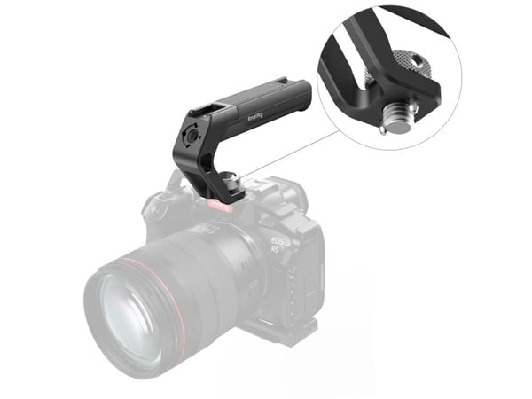 SmallRig 4757, Toppgrep, Sort, Aluminium, Nylon, 15 kg, 126 mm, 23 mm