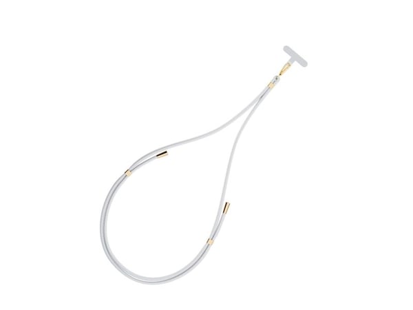 Puhelinlenkki - 3mk EasyClip - Valkoinen (kultainen)