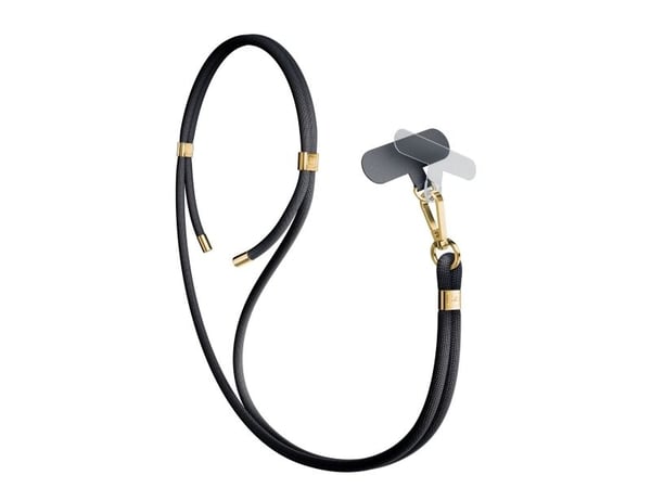 Smycz do telefono - 3mk EasyClip Elite - Svart (gull)