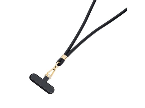 Smycz do telefono - 3mk EasyClip Elite - Svart (gull)