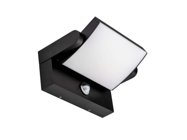 V-tac 17W LED vägglampa utomhus svart 3000K IP65 med rörelsesensor V-tac 17W LED vägglampa utomhus svart 3000K IP65 med rörelsesensor