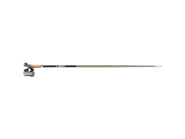 LEKI Flash Carbon, Unisex, Kiinteä pituus, Sauvakävely, I-tyypin kädensija, Korkki, Carbon (PRC 700)