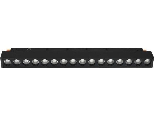 V-tac 14W LED SMART-lampe med magnetiske skinner 48V, sort, 2700-6400K