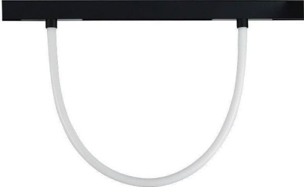 V-tac 11W LED SMART vegglampe med magnetiske skinner, 48V, svart, 3000-6500K