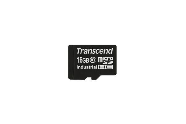 Transcend Industrial Temp SD100I - Flash-minneskort - 16 GB - Class 10 - microSD