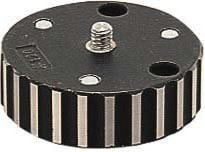 Manfrotto-plattform 60 mm gjengereduksjon 3/8" til 1/4"