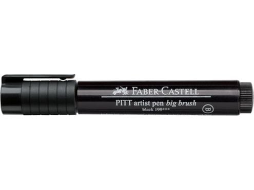 Faber-Castell PITT Artist Pen Big Brush - Børstepenn - permanent - svart - tusj