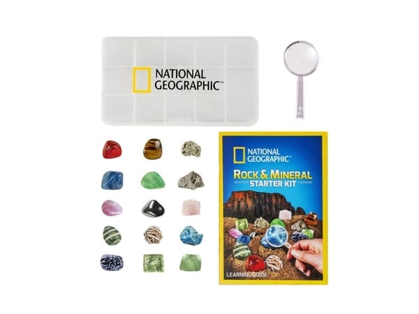 Elbrus National Geographic lansering av bergarter og mineraler