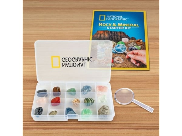 Elbrus National Geographic lansering av bergarter og mineraler