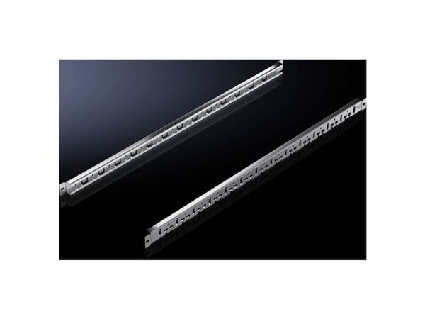Rittal 5302.026, Rackskinne, Metallisk, Stål, 1U, 48,3 cm (19"), 4 stykker