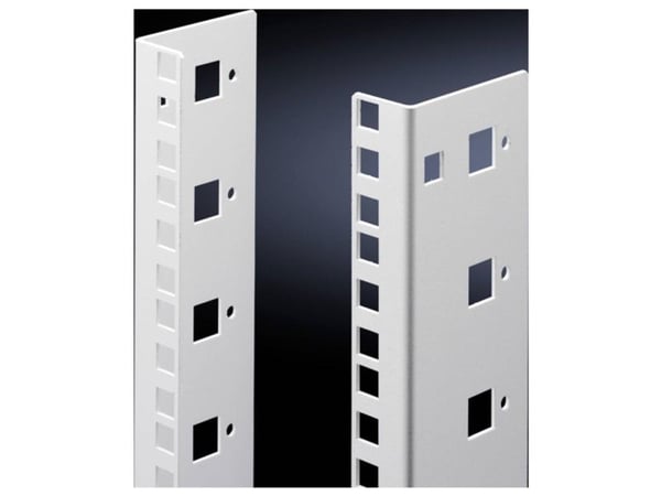Rittal DK 7507.715, Monteringspanel, Grå, Stål, 15U, 2 stk, 1,46 kg