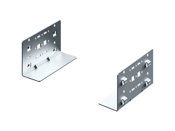Rittal 5501.400, Rackskinne, Sølv, Stål, 30 kg, 2U, TS IT