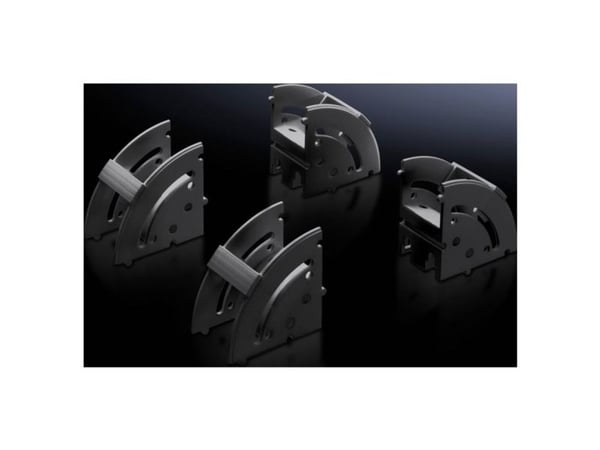 Rittal DK 5502.405, Sort, Plast, 20 stykker, 1,18 kg