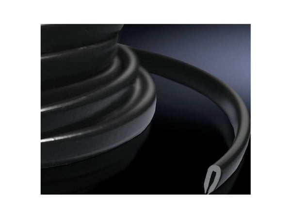 Rittal DK 7072.100, Putkiteline, PVC-muovi, Musta